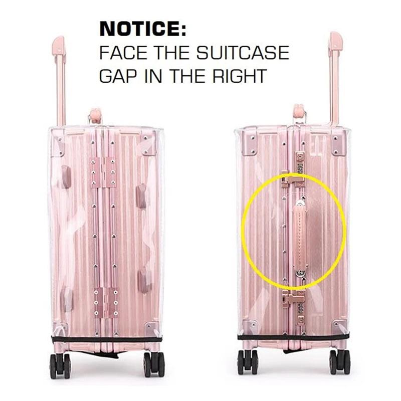 Luggage Protective Cover Transparent - 1 Pezzo Copertura Protettiva Trasparente in