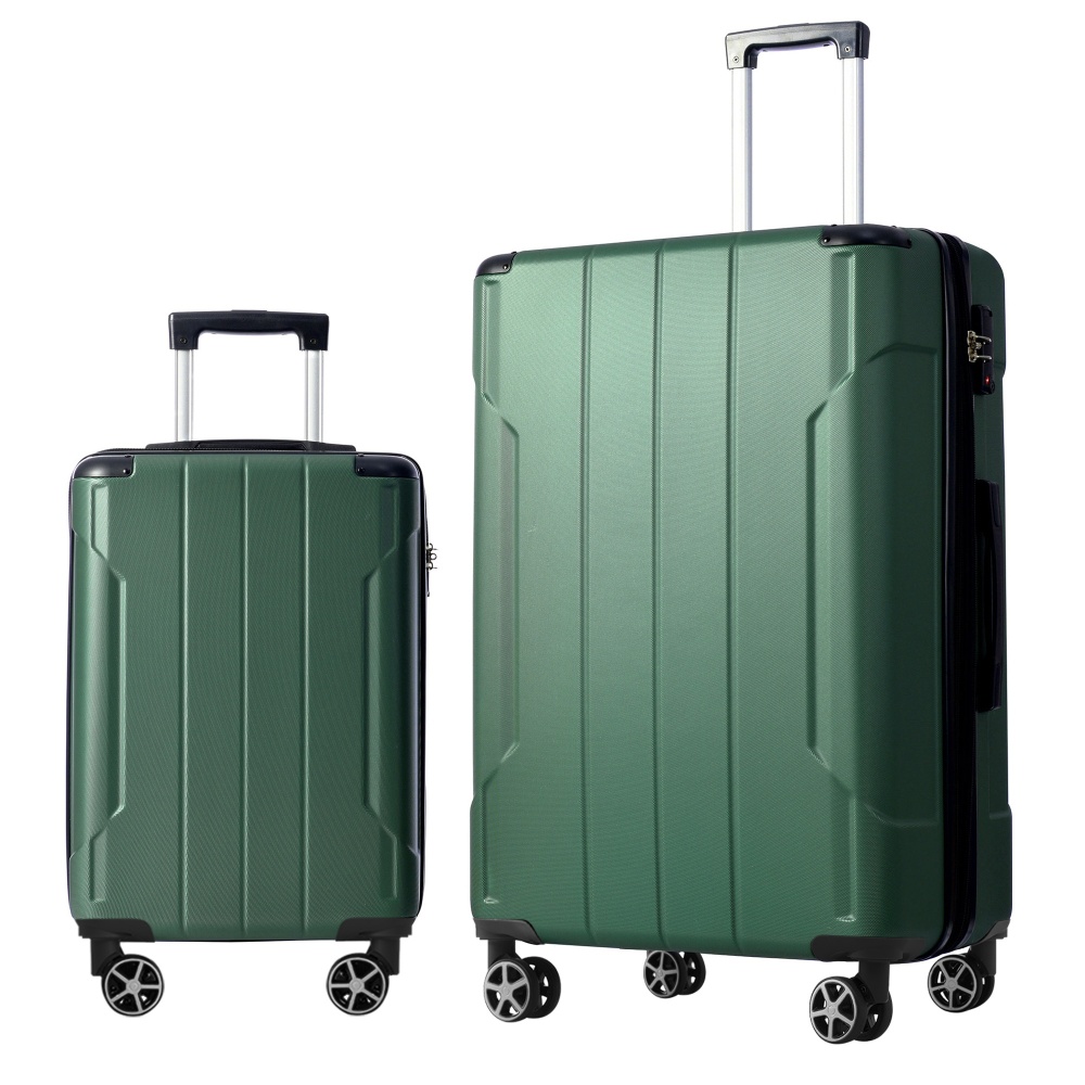 Expandable Hard Shell Luggage Set - Set di 2 Valigie Espandibili in