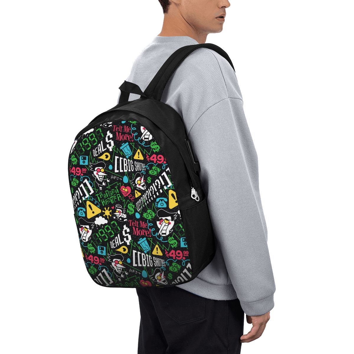 Backpacks - Deltarune SPAMTON G Zaino da viaggio