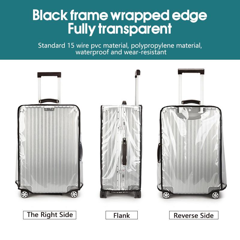 Luggage Protective Cover Transparent - Copertura Trasparente per Valigie 2027, Impermeabile