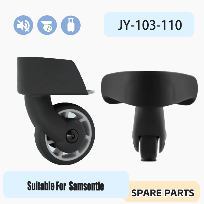 Silent Replacement Luggage Wheels - Kit di Ricambio Ruote Silenziose per