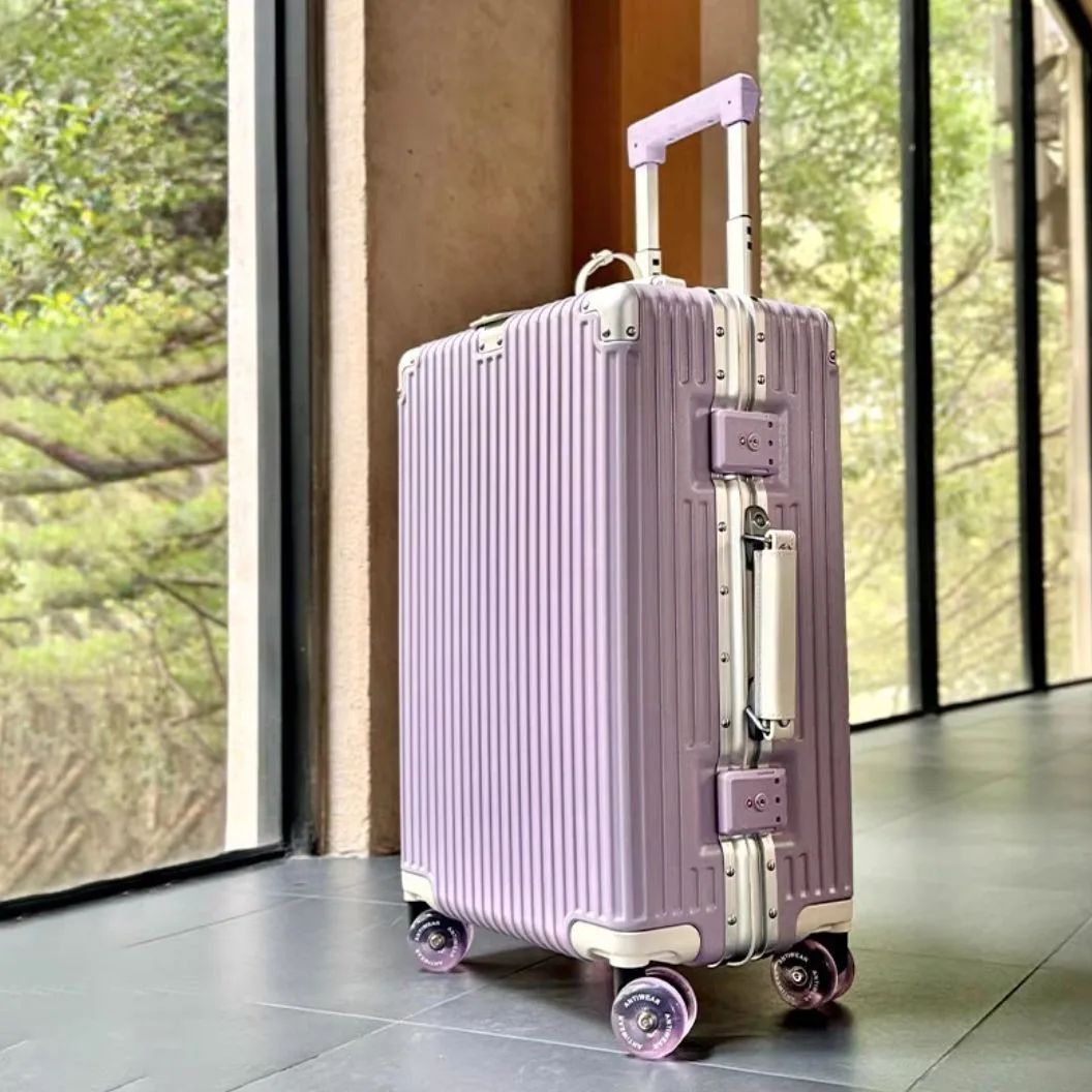 Aluminum Frame Carry On Luggage - Valigia con telaio in alluminio con