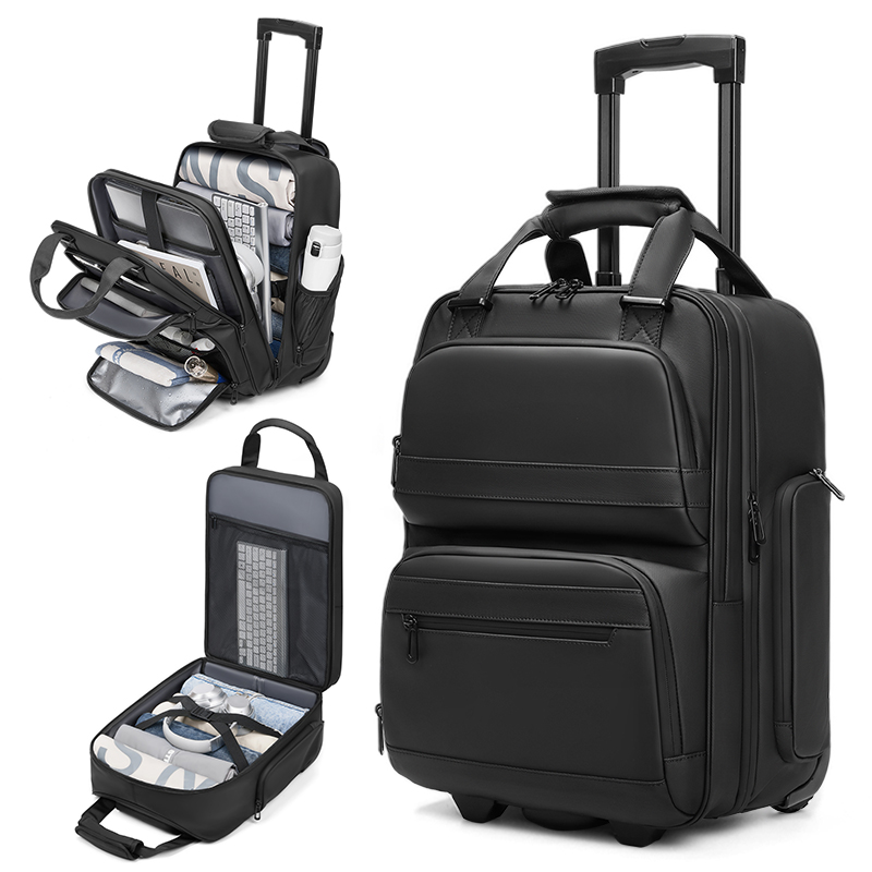 Foldable Rolling Luggage Bag - Zaini da viaggio con ruote per