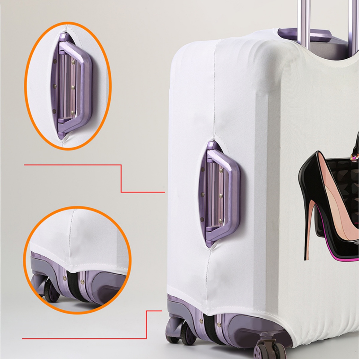 Copri bagaglio protettivo elas - Waterproof Suitcase Cover Protector recensione e prezzo