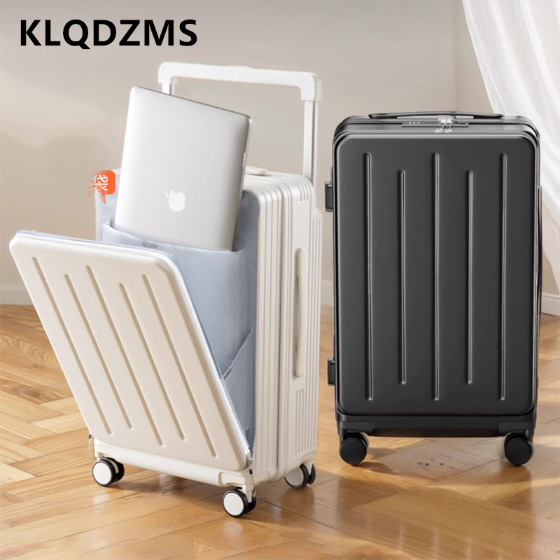 KLQDZMS Valigia di Alta Qualit - Front Opening Laptop Luggage 24 Inch recensione e prezzo