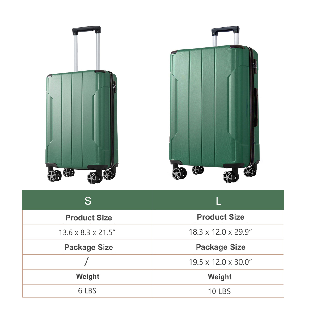 Set di 2 Valigie Espandibili i - Expandable Hard Shell Luggage Set recensione e prezzo
