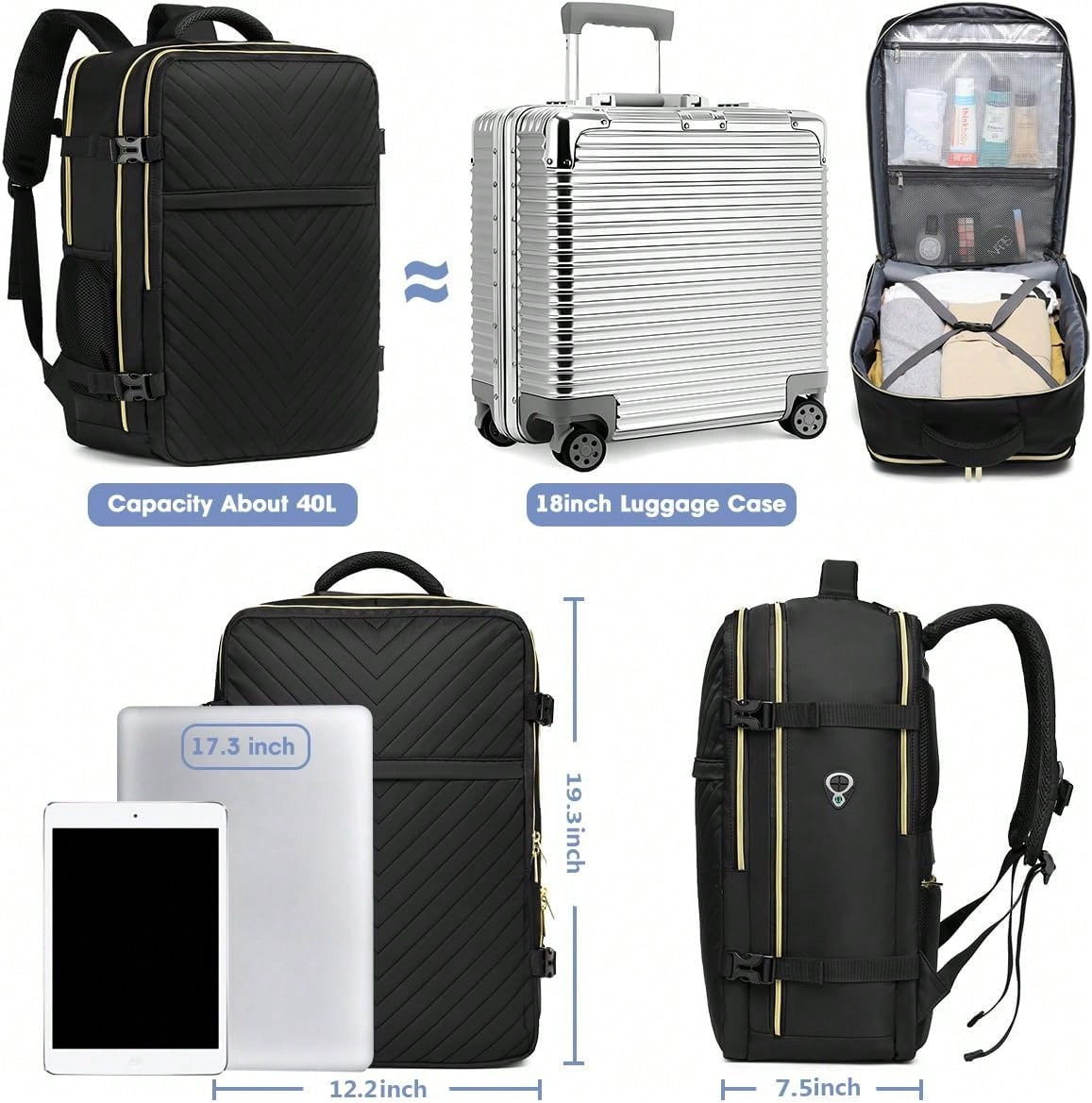 Zaino da Viaggio Grande - Appr - Luggage recensione e prezzo