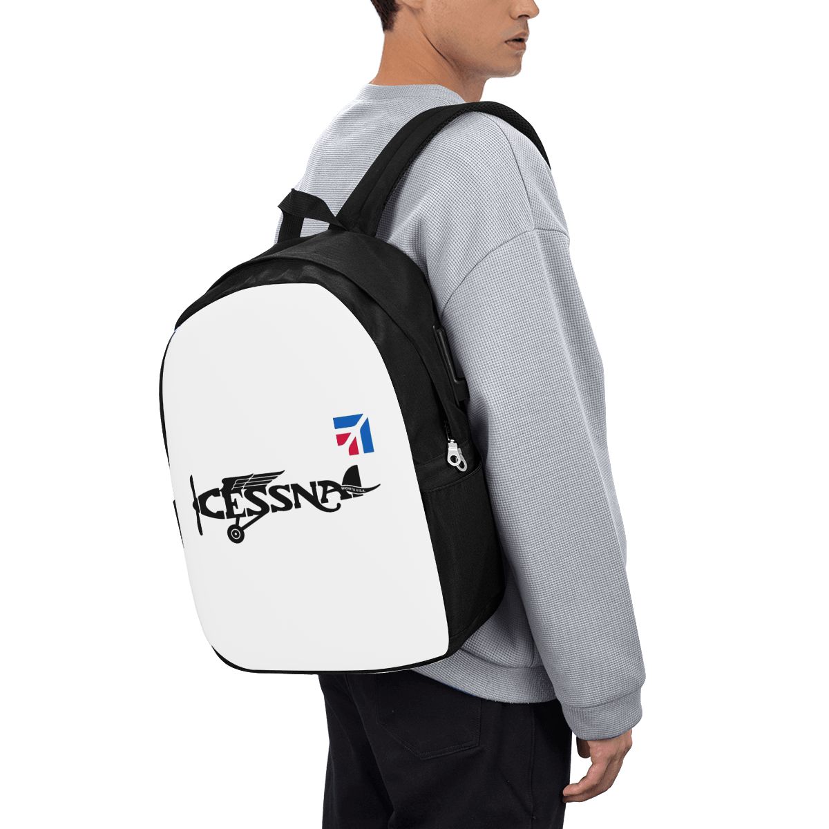 Zaino con logo Cessna, borsa d - Travel Bags recensione e prezzo