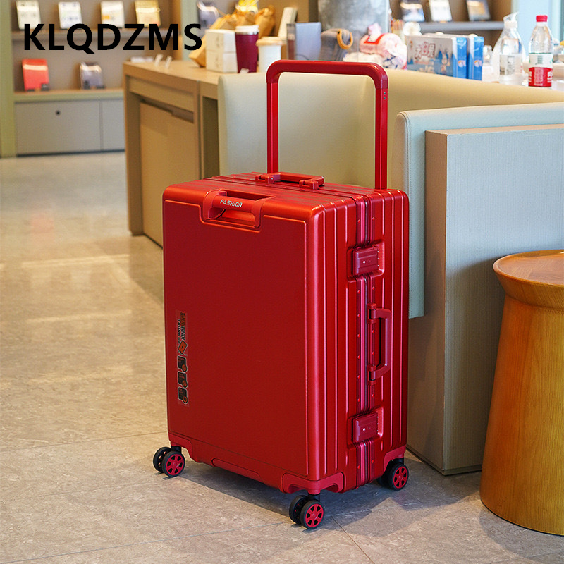 KLQDZMS Valigia con telaio in  - Aluminum Frame Carry On Luggage recensione e prezzo