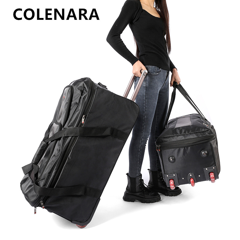 COLENARA Borsa Trolley Grande  - Foldable Rolling Luggage Bag recensione e prezzo