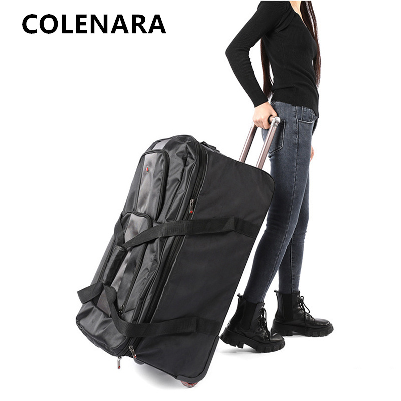 COLENARA Borsa Trolley Grande  - Foldable Rolling Luggage Bag recensione e prezzo