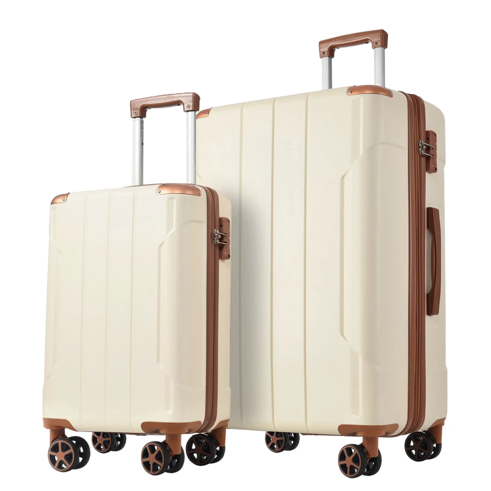 Set di Valigie Rigide in ABS 2 - Expandable Hard Shell Luggage Set recensione e prezzo