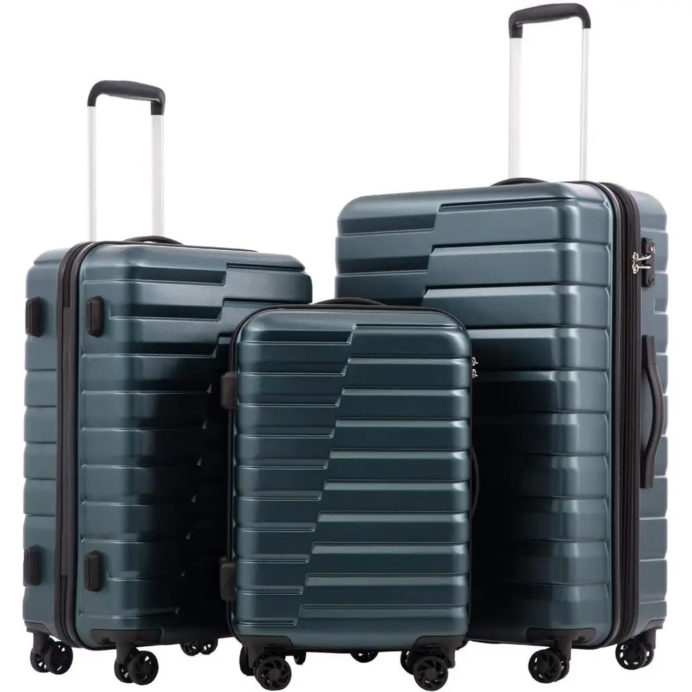 Set di 3 Valigie Rigide con Ru - Expandable Hard Shell Luggage Set recensione e prezzo