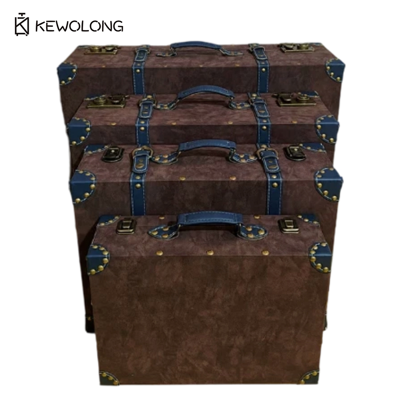 Valigia Vintage in Pelle, Baul - Retro Vintage Trunk Suitcase recensione e prezzo