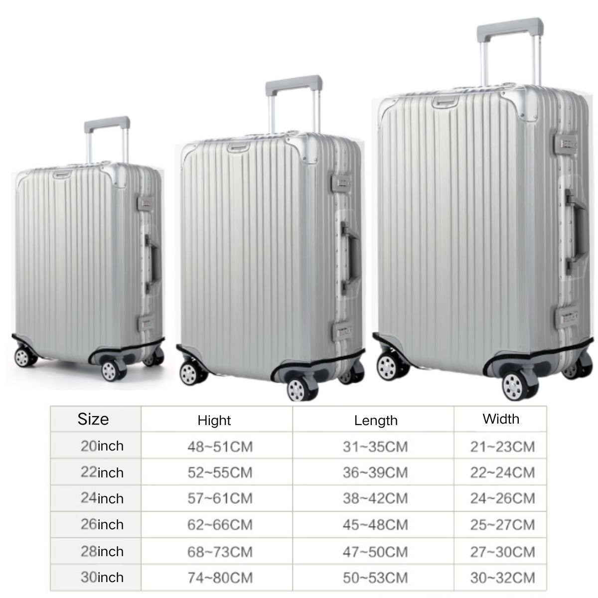 Protezione per bagagli traspar - Waterproof Suitcase Cover Protector recensione e prezzo