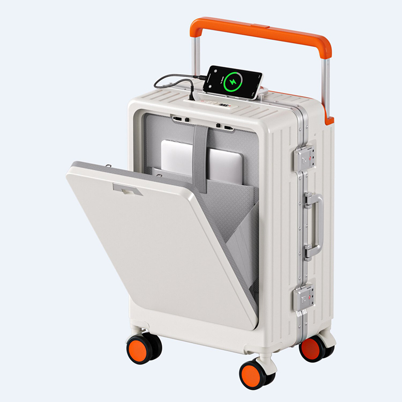 Valigia da viaggio con telaio  - Front Opening Laptop Luggage 24 Inch recensione e prezzo