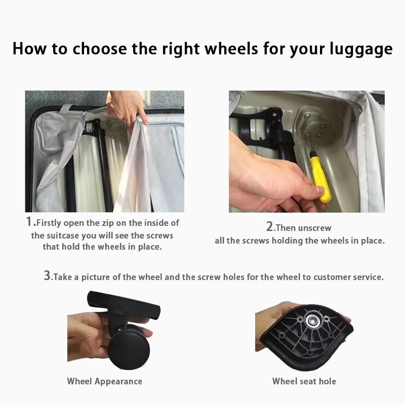 Per 41Z #   Ruota di ricambio  - Silent Replacement Luggage Wheels recensione e prezzo