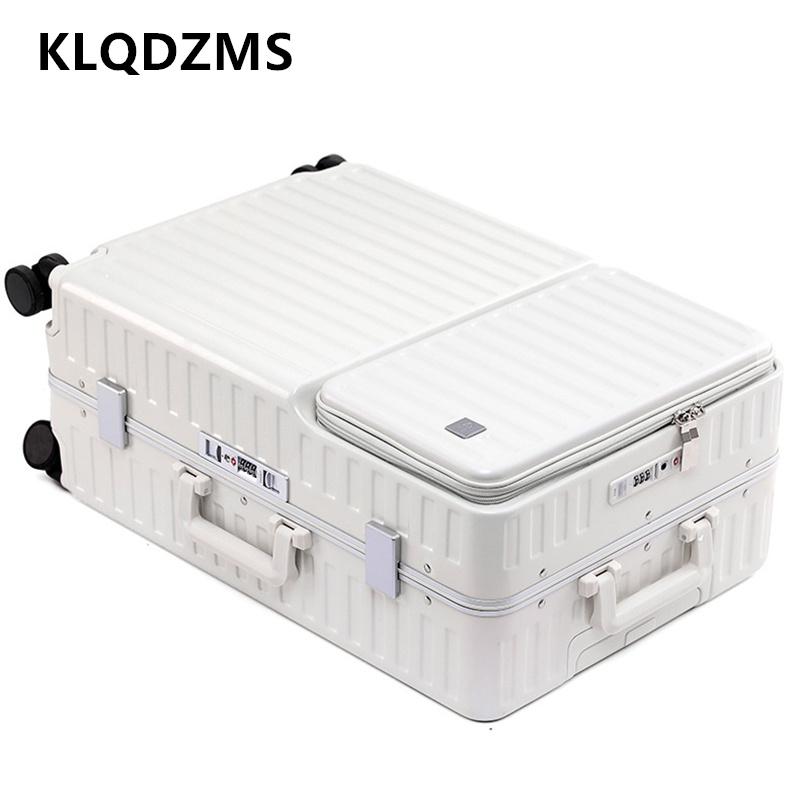 Valigia da Viaggio KLQDZMS con - Front Opening Laptop Luggage 24 Inch recensione e prezzo