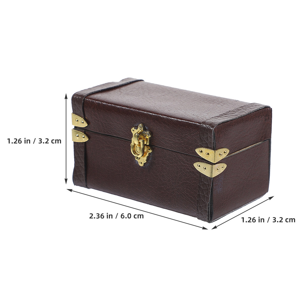 2 Pezzi Valigia Vintage in Min - Retro Vintage Trunk Suitcase recensione e prezzo
